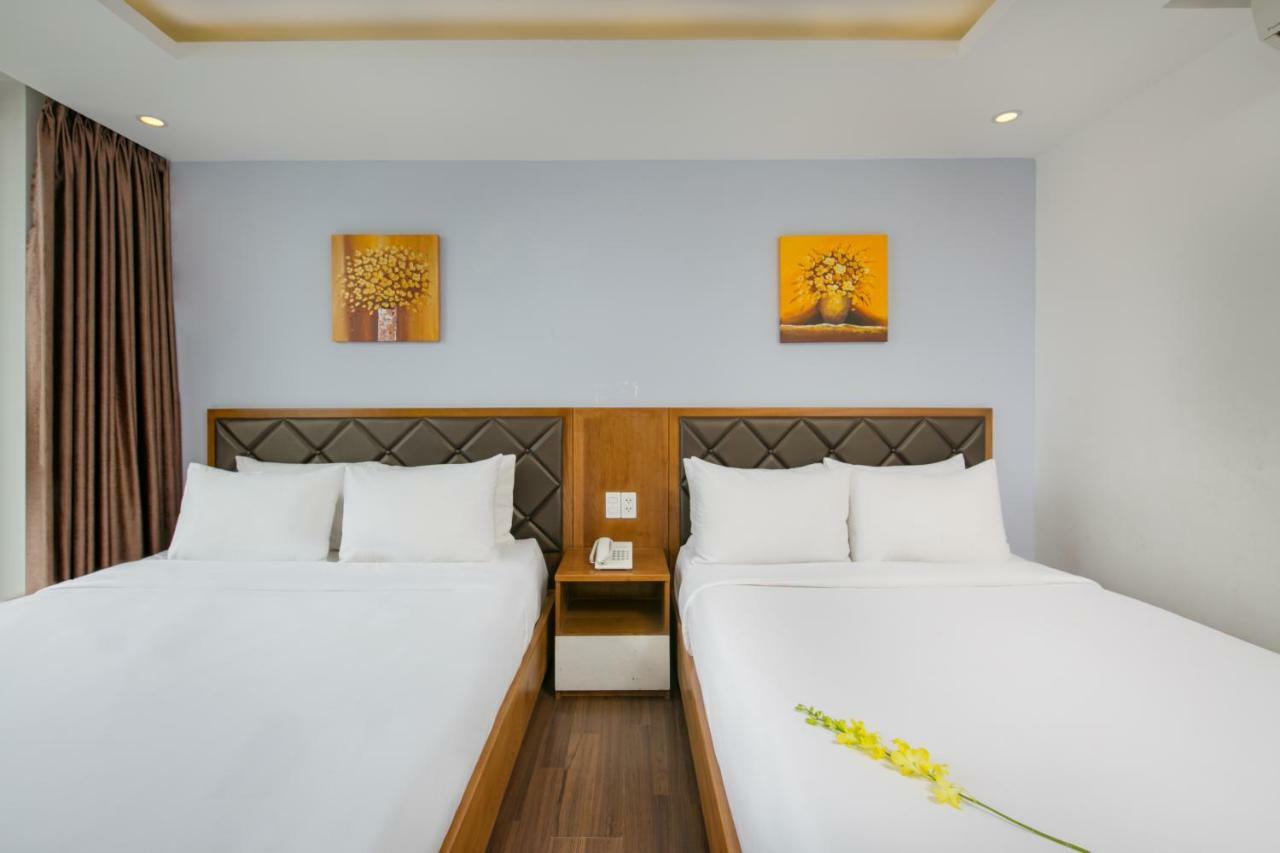 La Beach Hotel Đà Nẵng Kültér fotó